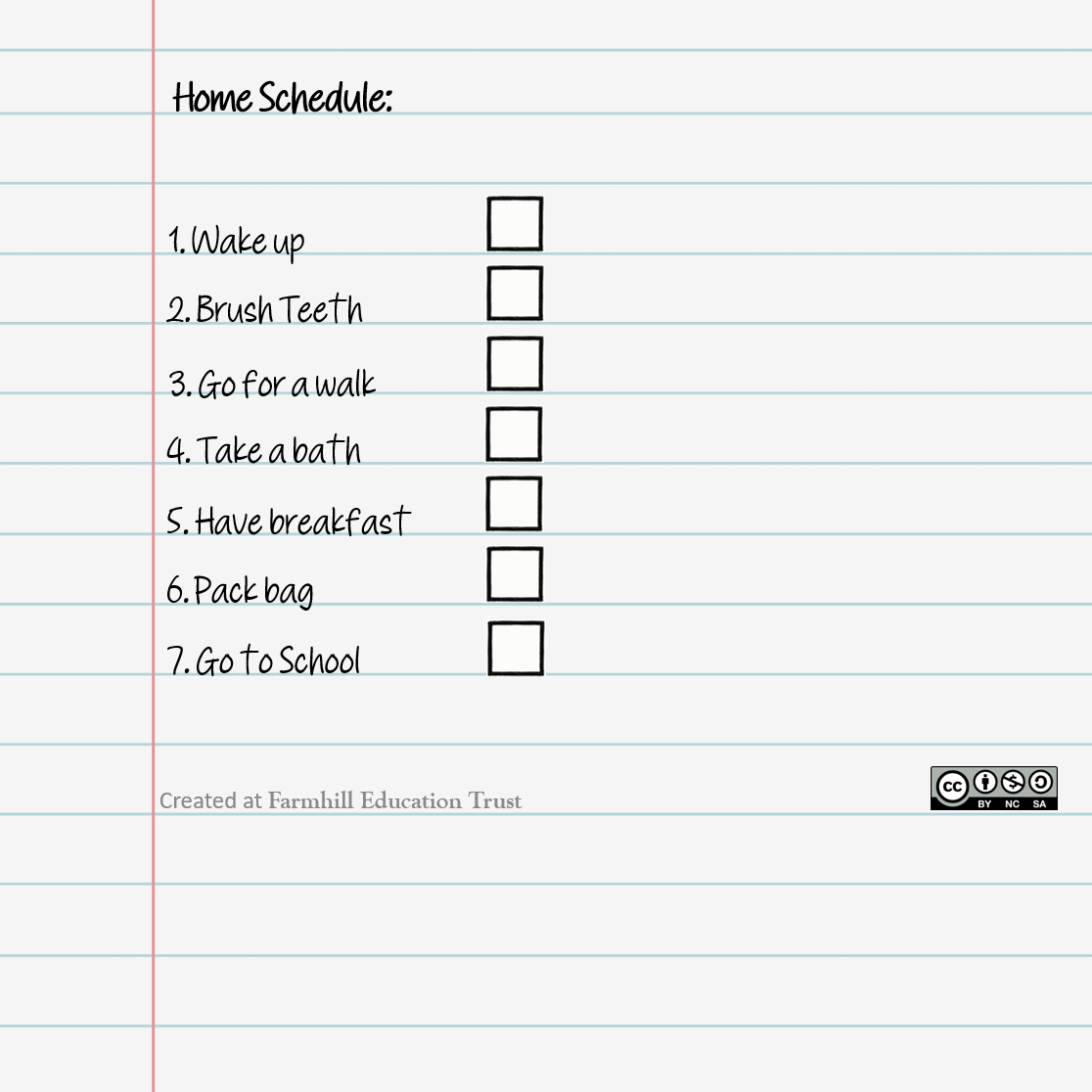 Partial Schedule - home Partial Schedule