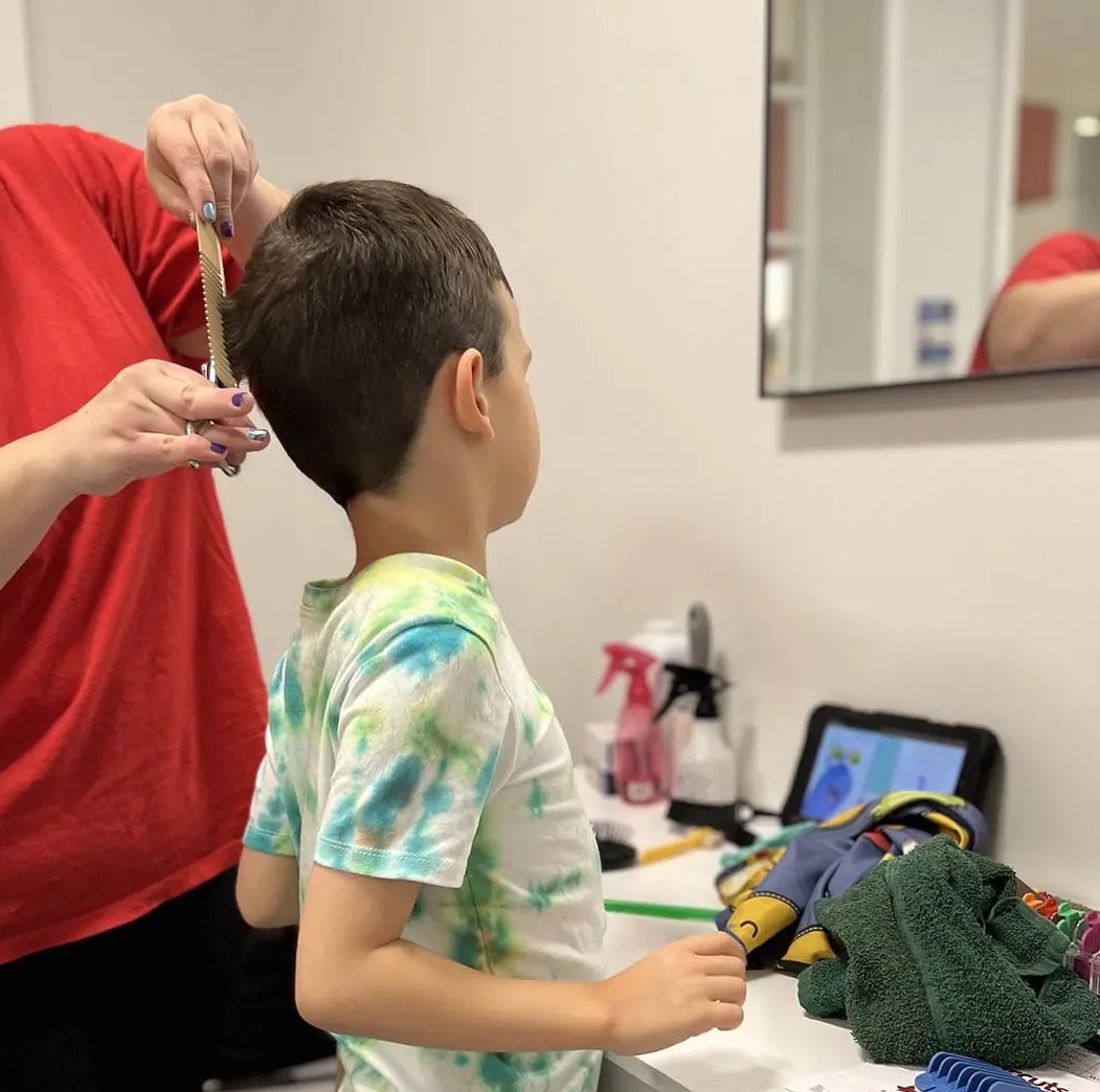 Pretend Play Haircut